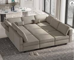 belffin modular sectional sofa with
