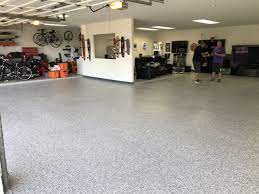 100 solids paint chip epoxy floor