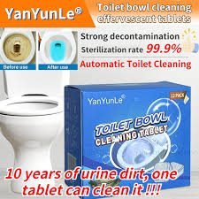 12pcs set toilet bowl cleaning