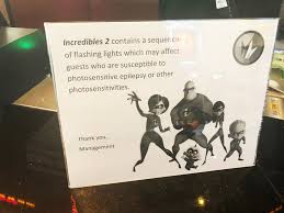 If my friends have been out clubbing i have to avoid social media for a while. Incredibles 2 Moviegoers Warned About Possible Seizures The New York Times