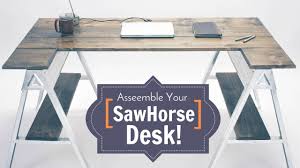 See more ideas about sawhorse, sawhorse desk, desk. How To Put Your Saw Horse Desk Together Youtube