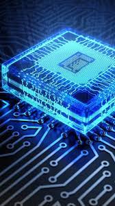 chipset circuit digital art 4k