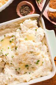 garlic cream cheese mashed potatoes