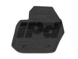 rubber floor mat set black p3 s60