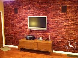 Diy Wood Wall Covering With 10 Cent
