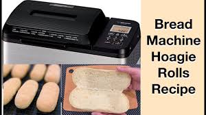 bread machine bread maker hoagie