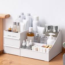 plastic cosmetic organizer drawer case