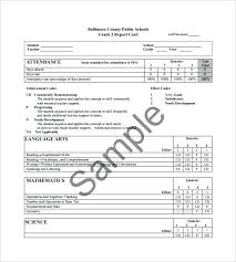 Blank Report Template Free Printable Progress Reports For Students