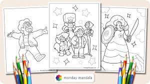 20 steven universe coloring pages free