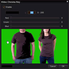 green screen video editor chroma key