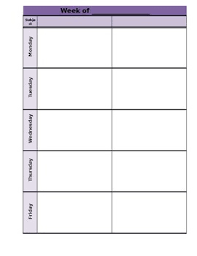 Editable Weekly Lesson Plan Template Teaching Resources Teachers