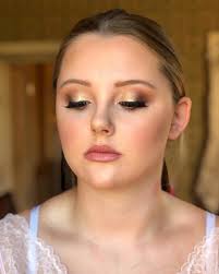 bridesmaid makeup at donnington grove