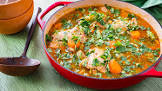 caldo de pollo  mexican chicken stew soup