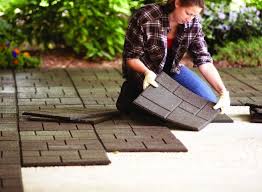 Recycled Rubber Tiles And Rubber Pavers
