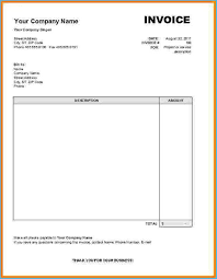 Invoice Services Rendered Template 5483