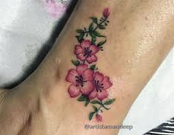 flower tattoo designs ideas for men