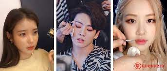 kpop idols makeup artists