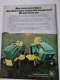 1979 green john deere lawn mowers and