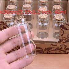 Whole 100pcs Mini Glass Bottles10ml