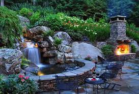 backyard waterfall design ideas