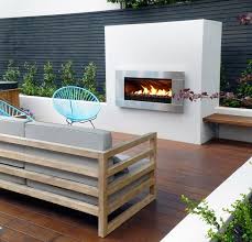 Outdoor Patio Gas Fireplace