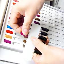 Nail Art Uv Gel Tips Display Card Chart Book Hundreds Salon Studio Polish Colors Holder Set