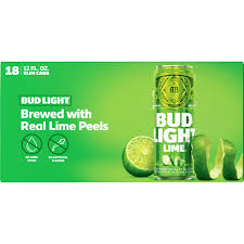 Bud Light Lime Beer 18 Pack Beer 12 Fl Oz Cans Walmart Com