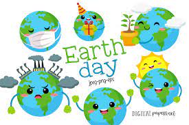 Earth Day Clipart Grafik Von DigitalPapers · Creative Fabrica
