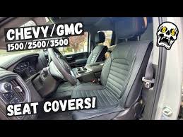 Awesome Gmc Chevy Seat Covers Install