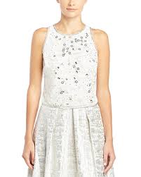 Phoebe By Kay Unger Womens Top White At Amazon Womens