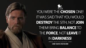View quote for over a thousand generations, the view quote your destiny lies along a different path from mine. Star Wars Quotes The Force Is Strong Magicalquote