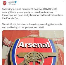 Get sport event schedules and promotions. Arsenal Announces Its Withdrawal From The Florida Cup Due To The Corona Virus