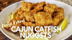 deep fried cajun catfish nuggets recipe