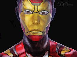 iron man makeup from avengers 2
