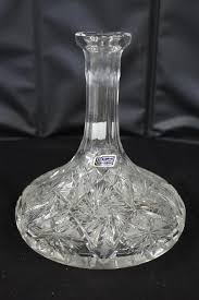 Violetta Lead Crystal Cut Glass Decanter