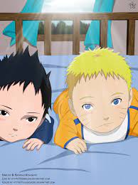 Naruto and Sasuke Baby's | Naruto and sasuke, Naruto sasuke sakura, Anime
