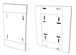 3 ways to diy cabinet doors from