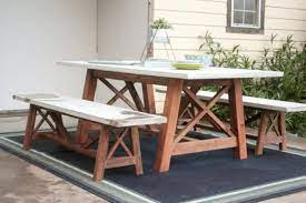 Diy Concrete Top Dining Table The