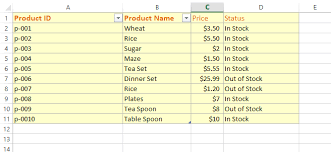 how to return excel specified rows by