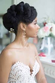 wedding hairstylist for afro european