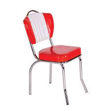 diner chair 50s chair chrome chair