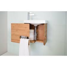 Adp Bamboo Micro Wall Hung Vanity