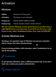This application is capable of activating windows 10 in the home, pro, enterprise, and even education editions. Cannot Activate Windows 10 Enterprise