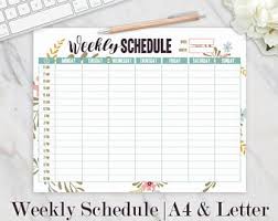 Cute Hourly Planner Magdalene Project Org