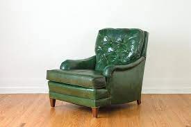 The chairs are newly upholstered in nappa leather. Green Leather Club Chair Club Chairs Leather Club Chairs Chair