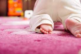 clean the carpet before baby baby