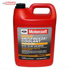 gold prediluted antifreeze coolant