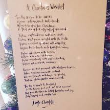 christmas wishlist spoken word poem