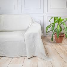 Sofa Extra Large Linen Couch Cover