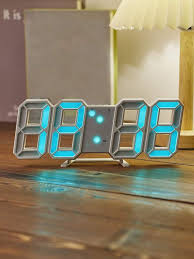 1pc 3d Led Digital Clock Romwe Canada